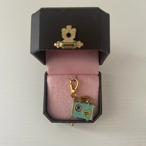 Juicy Couture World Traveler Suitcase Charm